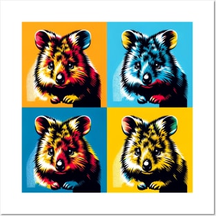 Quokka Quirks: A Pop Art Celebration Posters and Art